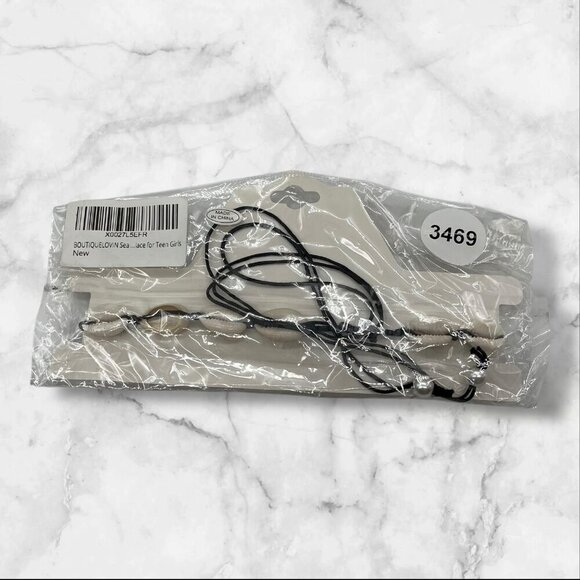 Fashion Jewelry Shell & Pearl Sea Inspired Necklace For Teen Girls - Picture 2 of 7